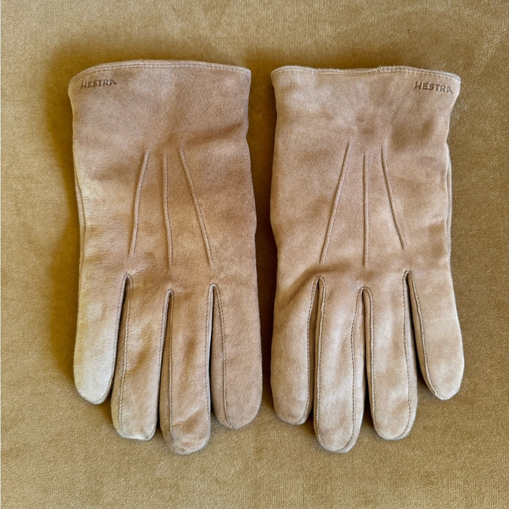 Hestra Sheep Wool Suede Gloves